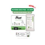 Sleepy Natural Ultra Hassas Hijyenik Ped Gece 54 Adet, Natural 60'Lı Islak Mendil E Rosıe