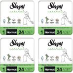 Sleepy Natural Ultra Hassas Hijyenik Ped Normal 24 Lü x 4 Paket - 1