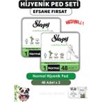 Sleepy Natural Ultra Hassas Hijyenik Ped Normal 96 Adet Ped ve Rosie Bebek Temizleme Mendili - 1