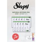 Sleepy Natural Ultra Hassas Hijyenik Ped Uzun 20 Adet 11 AL 10 ÖDE ve Disk Pamuk