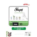 Sleepy Natural Ultra Hassas Hijyenik Ped Uzun 20 Adet Ped ve ROSIE