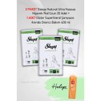 Sleepy Natural Ultra Hassas Hijyenik Ped Uzun 20 Adet x 3 ve Elidor Şampuan Bakım 400 ml - set