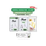 Sleepy Natural Ultra Hassas Normal Ped 24'lü,Günlük Ped 32'li, Sensitive 50'li Mendil ve ROSIE