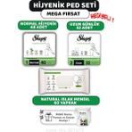 Sleepy Natural Ultra Hassas Ped Normal 48'li,günlük Ped 32'li, Natural 60'lı Mendil ve Rosıe - 1
