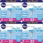 Sleepy Natural Uzun 128 Adet Günlük Ped, Organik ve Hijyenik Kullanım İçin İdeal Seçenek