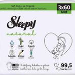 Sleepy Natural Yenidoğan 60 Yaprak 3'lü Islak Mendil