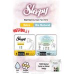 Sleepy Normal 40'lı Günlük Ped Bio Natural ve Extra Özellikleri ile Gün Boyu Konfor Sunar - 1