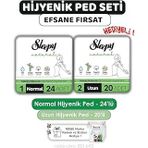 Sleepy Ped Eko Normal 24 Lü + Günlük Uzun 40 Lı Rosie