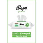 Sleepy Pine Yüzey Temizlik Havlusu&Mendili Çam Ferahlığı 3x100 (300 Yaprak)