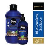 Sleepy Premium Blue Care 1500 + 500 ml Doğal Lotus Çiçeği Sıvı Sabun