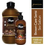 Sleepy Premium Brown Care Serisi Sıvı Sabun 1500 ml + 500 ml - [d]