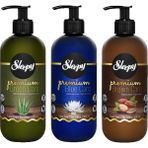 Sleepy Premium Sıvı Sabun Karma Set 500 ml Aloe Vera, Lotus Çiçeği ve Argan Kokusuyla