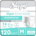 Sleepy Sensitive Antibakteriyel Medium 4x30 Adet Emici Külot