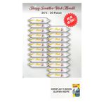 Sleepy Sensitive Islak Bebek Mendili, 25'li, 20 Paket, Koroplast Eldiveni Hediyeli