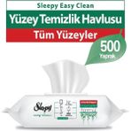 Sleepy Sleepy easy Clean Yüzey Temizlik Havlusu 500 Yaprak - Beyaz