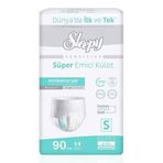 Sleepy Süper Emici Külot, S Beden, 90 Adet