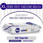 Sleepy XL Lavanta Kokulu Bebek Vücut Temizleme Mendili 50 Yaprak