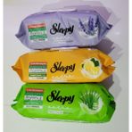 Sleepy Yüzey Temizlik Havlusu 3*100 (Lavanta Yağı&Limonyağı&Aloe Vera Özü) - Renkli
