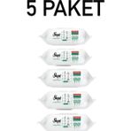 Sleepy Yüzey Temizlik Mendili Havlusu 100' Lü 5 Paket 500 Yaprak
