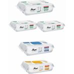 SleepyEasy Clean Beyaz Sabun Katkılı +Çamaşır Suyu Katkılı+Arap Sabunu Katkılı 5X100 (500 Yaprak)