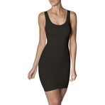 SLEEX kadın şekillendirici giyim, vücut şekillendirici, geniş askılı korse elbise, Schwarz (Black), M-L