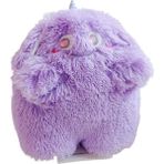 Slgtyw Küçük Canavar Bebek Peluş Oyuncak Karikatür Büyük Gözlü Canavar Uzun Saçlı Bebek Küçük Kırmızı Kitap Bebek Yastık (Yurt Dışından) - Beyaz - Mor