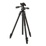 SLIK PRO AL-323-3W Alüminyum Tripod Kiti SH-747 3 Yönlü Tava Başlı, Siyah (613-371)