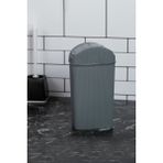 Slim 4 Lt Çöp Kutusu,mutfak,banyo,tuvalet,masaüstü,ofis Çöp Kovası Gri 7172971