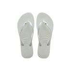 Slim Crystal Sw II White Kadın Terlik