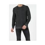 Slim Fit Bisiklet Yaka Erkek Antrasit Kazak