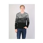 Slim Fit Bisiklet Yaka Erkek Siyah Kazak