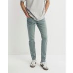 Slim Fit Erkek Jean Pantolon-7190 YEŞİL 36