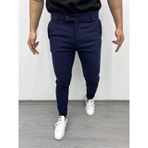 Slim Fit Lacivert Erkek Kumaş Pantolon
