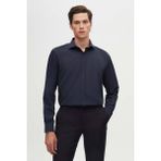Slim Fit Lacivert Italyan Yaka Dar Kesim Klasik Kravatlık Uzun Kollu Kolay Ütülenebilir Ne 2HF02ORT4185