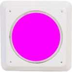 Slim Flat Kare Sıva Üstü Led Havuz Aydınlatma Ampülü Lamba Mor 230mm X H33mm 30w