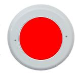 Slim Flat Sıva Üstü LED Havuz Aydınlatma Ampülü Lamba Kırmızı A-1205 Par-56 30W 12V IP68