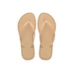 Slim Flatform Loop Golden Kadın Terlik
