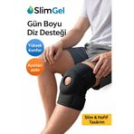 SLİM GEL Medikal Destekli Diz Korsesi Çapraz Bağ Menisküs Ağrısı Için Sporcu Dizlik