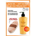 Slim Jel Inceltici-sıkılaştırıcı-bölgesel Incelme-çatlak Ve Selülit Krem-at Kılı Fırçası SLMAT001