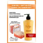 Slim Jel Inceltici - Sıkılaştırıcı - Yağ Yakıcı- Çatlak Karşıtı Ve Selülit Kremi & Kabak Lifli Sabun slmmsbn