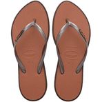 Slim Point Dark Brown Kadın Terlik