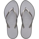 Slim Point Steel Grey Kadın Terlik