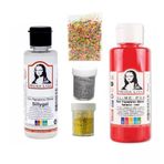 Slime Seti Kırmızı Renk 70 ML Renkli Slaym Südor Sılaym Seti 70 ML Slime Borax