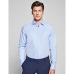 Slimfit Buz Mavi Klasik Erkek Gömlek - Mavi-90881