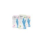 Slimfit Glove Pudrasız Yırtılmaya Dayanıklı Tek Kullanımlık Mavi Eldiven 100'lü