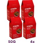 Slimplus Tohum Kraker Domates Soğanlı Cracks – Glutensiz Vegan Katkısız (4 x 50G) - 200 gr