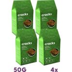 Slimplus Tohum Kraker Ispanaklı Cracks – Glutensiz Vegan Katkısız (4 x 50G) - 200 gr