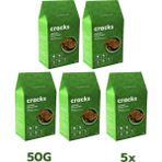 Slimplus Tohum Kraker Ispanaklı Cracks – Glutensiz Vegan Katkısız (5 x 50G) - 250 gr