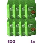 Slimplus Tohum Kraker Ispanaklı Cracks – Glutensiz Vegan Katkısız (8 x 50G) - 400 gr