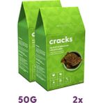 Slimplus Tohum Kraker Zeytin Biberiyeli Cracks – Glutensiz Vegan Katkısız (2 x 50G) - 100 gr